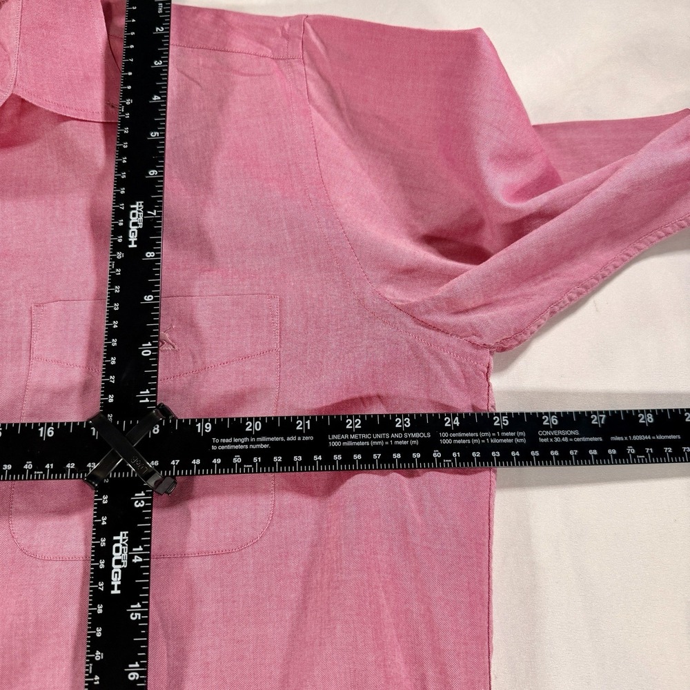 Rodd & Gunn New Zealand Pink Oxford Button Down Shirt Mens L Italian Fabric - Picture 4 of 7